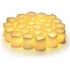 24 Pack Flameless Votive Candles,flameless Flickering Electric Fake Candle 25-26