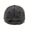 Berretto da Baseball Lavato Stampato Retro Vecchio Berretto con Visiera Cappellino da Padre Europeo e Americano Berretto da Baseball da Uomo