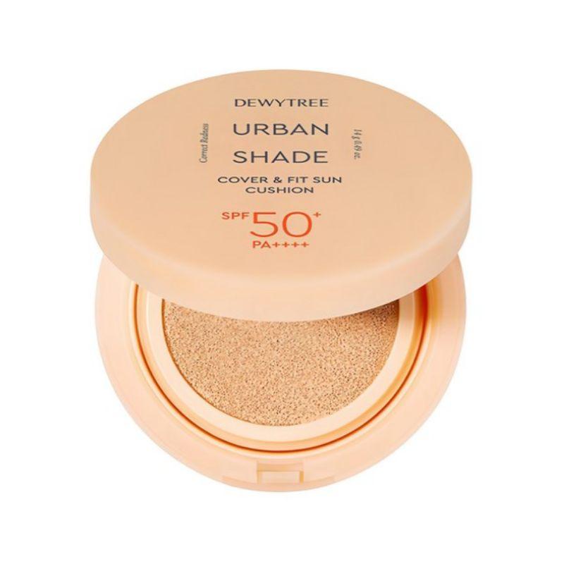 

DEWYTREE Urban Shade Cover & Fit Sun Cushion SPF50+ PA++++ 14 г K-Beauty Тон-ап УФ-защитный кушон