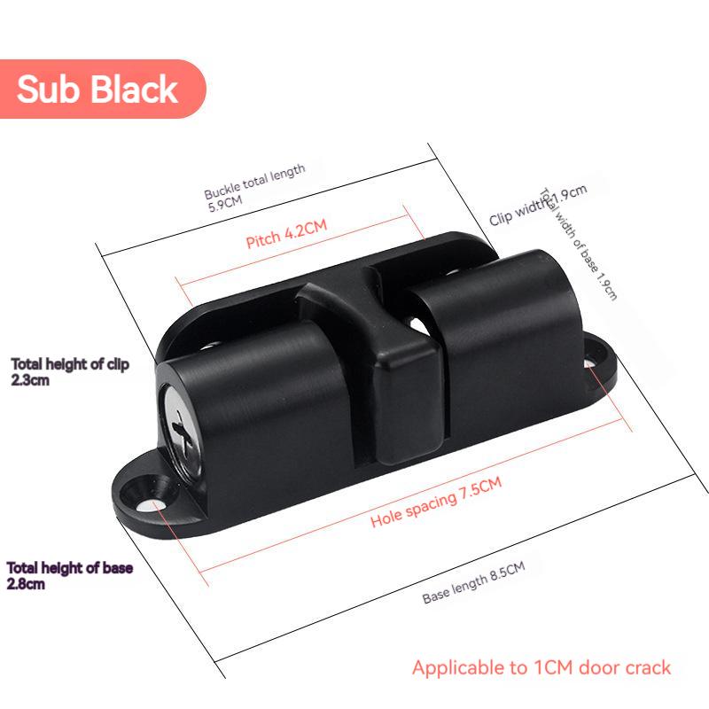 

2 шт цинковый сплав бытовой бесшумный присоска невидимая дверная сенсорная пряжка дверная присоска дверной стопор без удара дверной присоска 1PCS