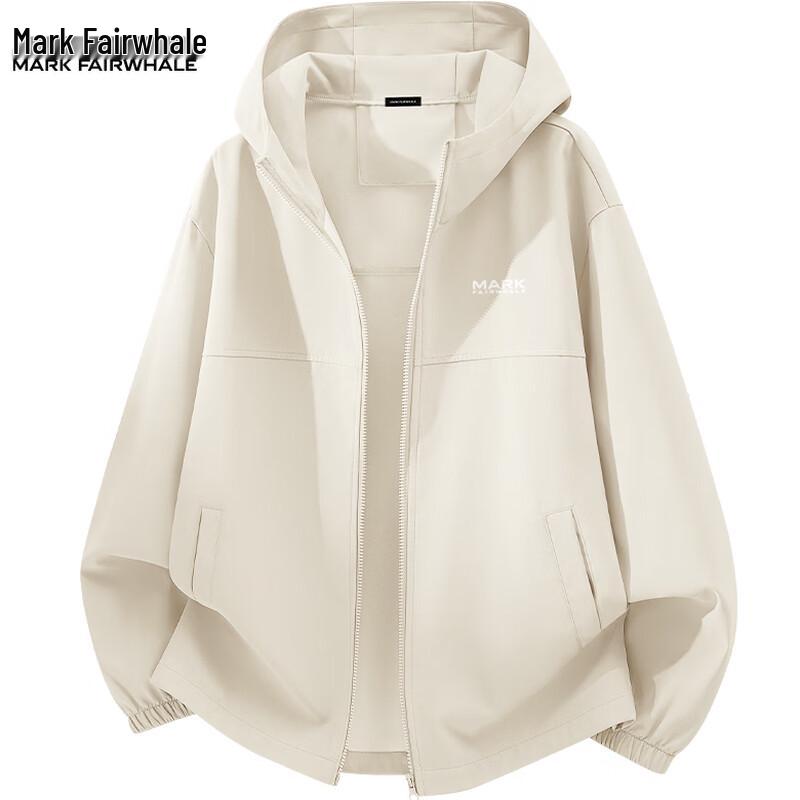 

Mark Fairwhale Men s Functional Hooded Windbreaker L