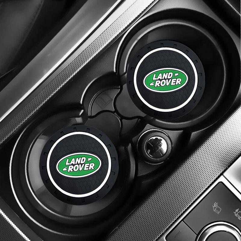 Auto Getränkehalter Pad Schlitz Rutschfeste Untersetzermatte für Land Rover Discovery Range Rover Evpque Defender Auto Brillenhalter Rover L322 L405