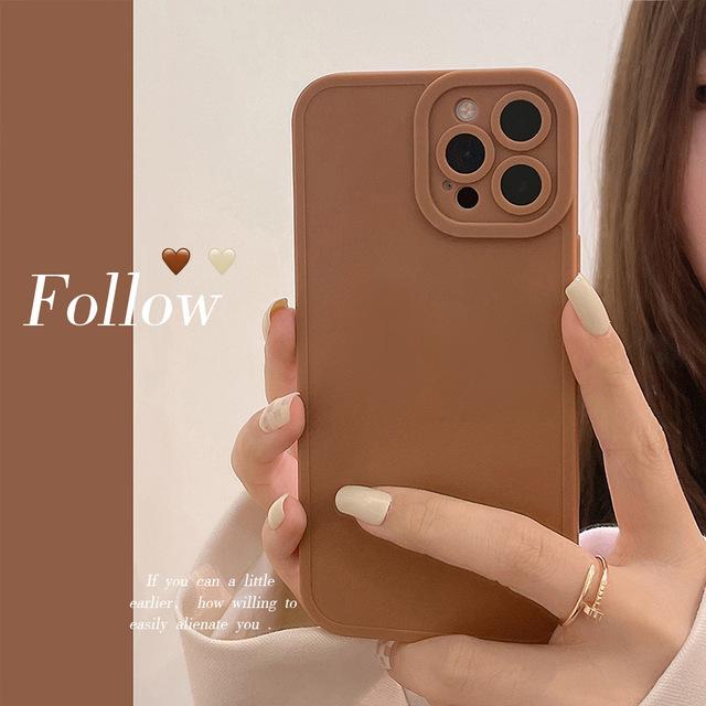 Jane Ins Matte Back Cover For Iphone 13 14 Pro Max 12 Mini 11 Promax 8 7 Plus Xsmax X Xr Soft Silicone Phone Case Shell Capa