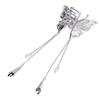 Exquisite Shiny Rhinestone Tassel Hair Claw Clip Butterfly Hair Claw Clip  Women Hair Accessories