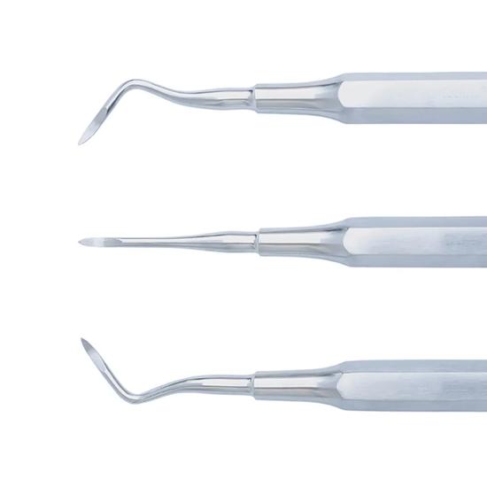 GDC Kořenové elevátory Hrotový extraktor Sada 3 ks (Ehbs3)