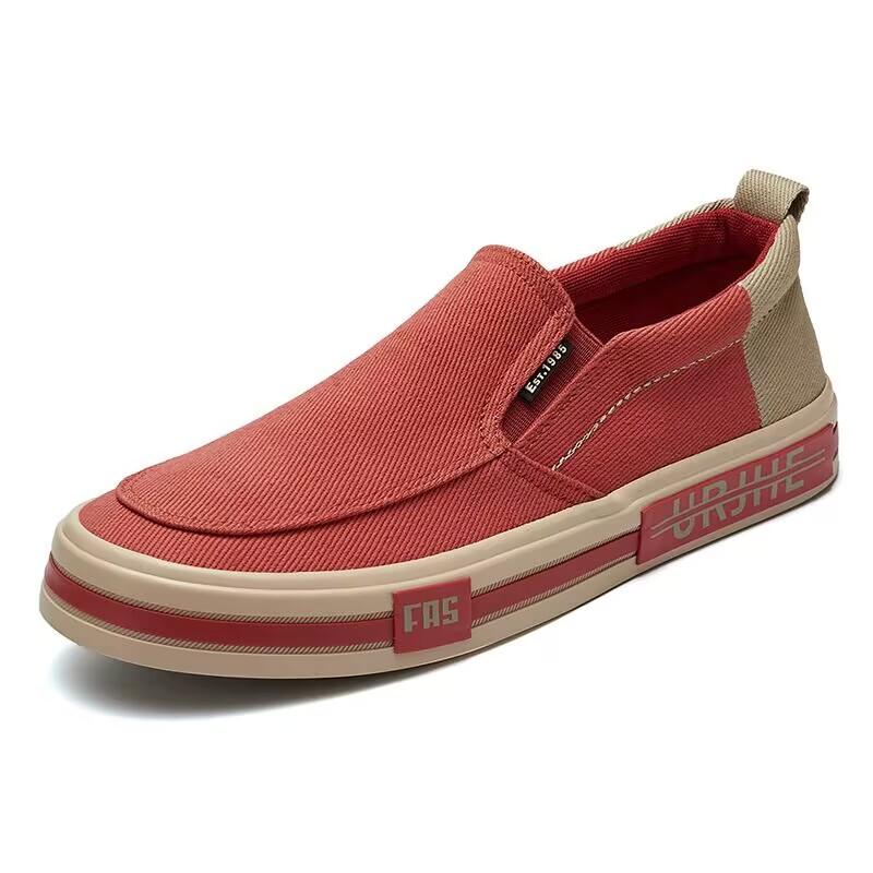 Men 2026 New Leisure Sneakers Spring Summer Breathable Lightweight Outdoor Canvas Shoes Large Size Men's Shoes Walking Loafers