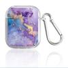 Flower Marble Case For Airpods 1 4 Pro3 3 Pro2 2 Pro Clear Earphone Cases Cover