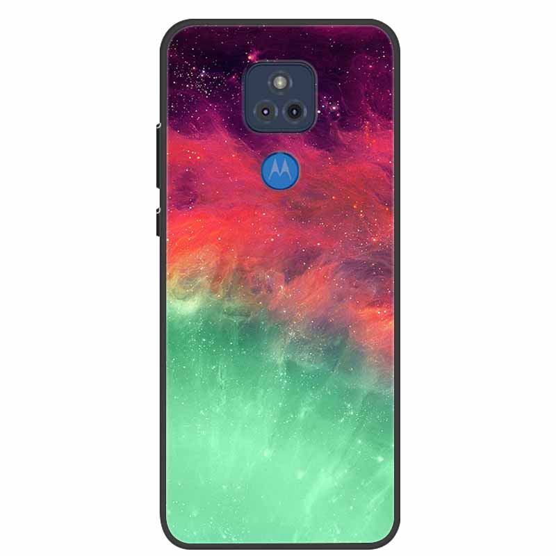 For Moto E7 Plus Case Bumper Silicone TPU Soft Phone Cover For Motorola Moto E7 Plus Case Cartoon Funda E 7 Plus E7Plus Coque