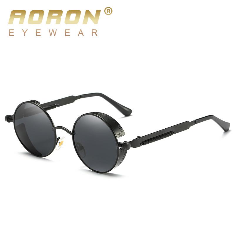 aoron More Than 100 Colors Polarized Sunglasses for Men Women Fashion Design Metal Frame Outdoor UV400 Anti Glare Driving Glasses