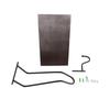 Indoor Motorcycle Helmet Rack Jacket Hook Organizer Storage Shelf 33x18cm