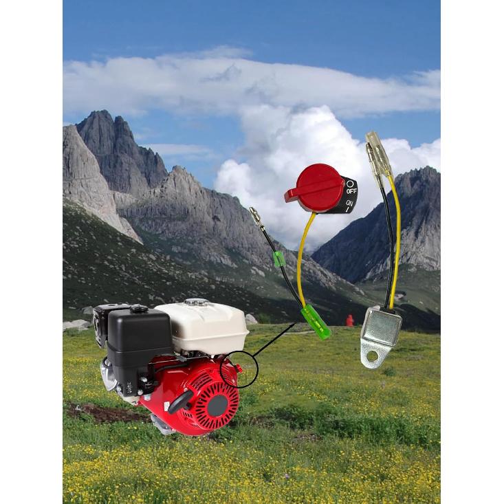 YAMAKATO 36100-ZE1-015 ON Off Engine Stop Switch Low Oil Sensor for Honda GX160 GX200 GX270 GX340 GX390 5.5HP 6.5HP 9HP 11HP 13HP