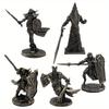 1pc Pure Coppe Demon Soldiers Miniature Figurines Man Collections Desktop War Game Chess Pieces Boy Toys Gifts