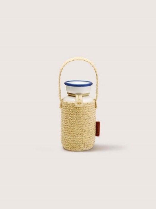 MOSH Moshu Rattan Tumbler Cover for Moshu Latte Tumbler beige