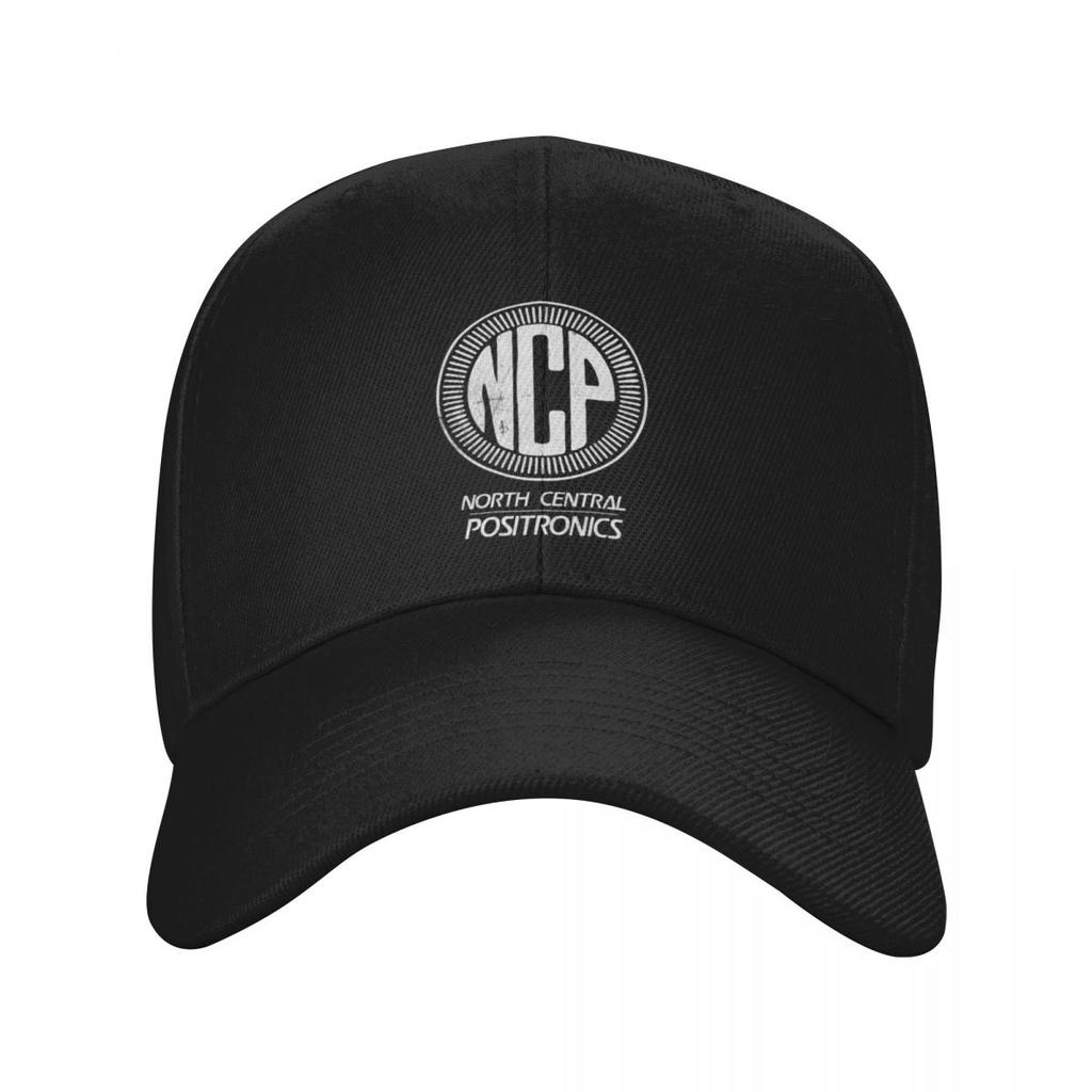 North Central Positronics (White Logo) Essential Baseball Cap Hat Beach Luxury Cap Foam Party Hat Women Caps Men's