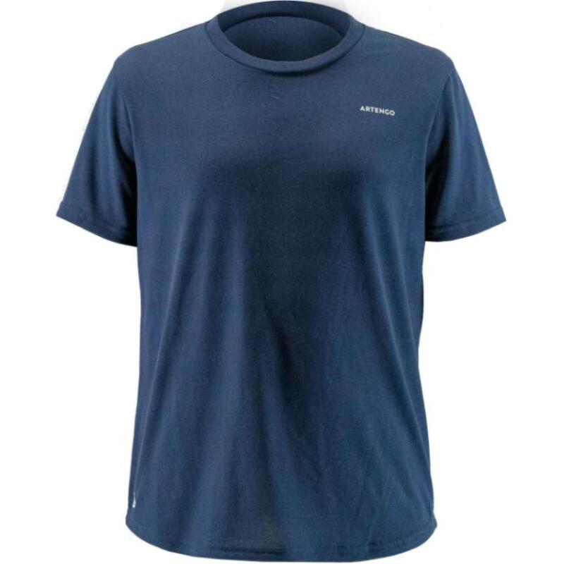 

DECATHLON TTS100 Comfortable, Lightweight and Breathable T-Shirt Dark Blue Children s Model 7-8Y темно-синий