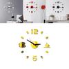 Stylish 3d Diy Coffee Cup Acrylic Mirror Wall Sticker Clock With Timeless Design