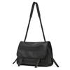 Top layer cowhide bag, niche retro backpack, tote, commuting, loose leather, single shoulder, crossbody, hand-held, mailman bag