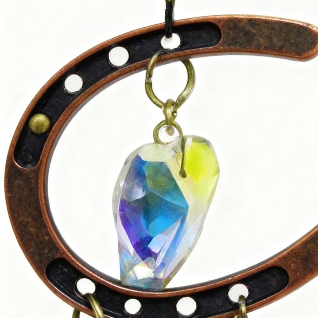 Wind Chimes For Outside Metal Weatherproof Horseshoe Wind Chime Decoration For Housewarming Party Christmas Eave Garden Patio