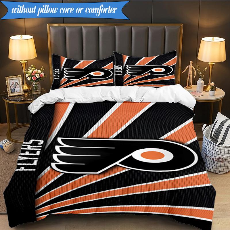 3PCS Flyers Team Logo Art Bedding Set,Including 1pc Duvet Cover And 2pcs Pillowcases Perfect for Bedroom, Dormitory, Fan Christmas gift