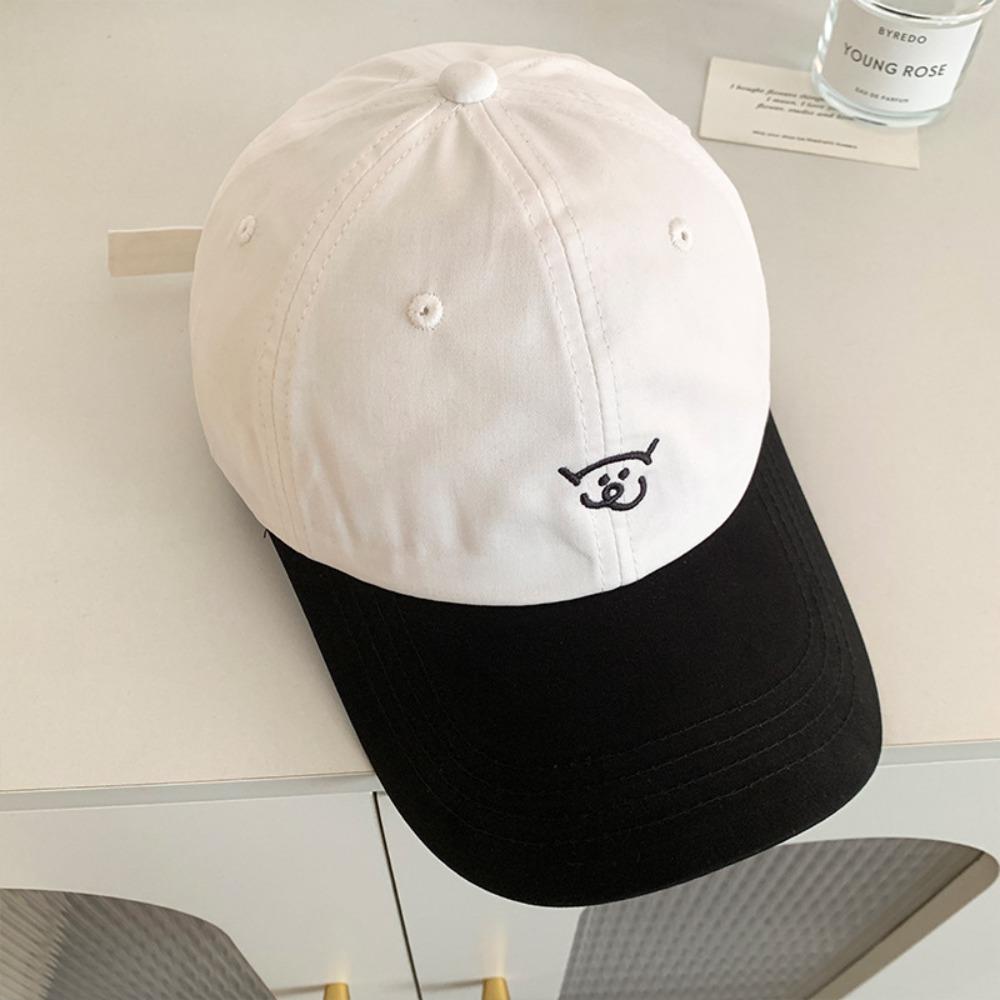 Sunscreen Baseball Cap Hip-hop Cotton Hat Fashion Piggy Embroidered Cap  Streetwear