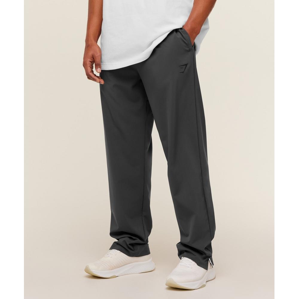 Gymshark Arrival Contrast Pants Gs Onyx Grey Gs Black A5b2s Gb78