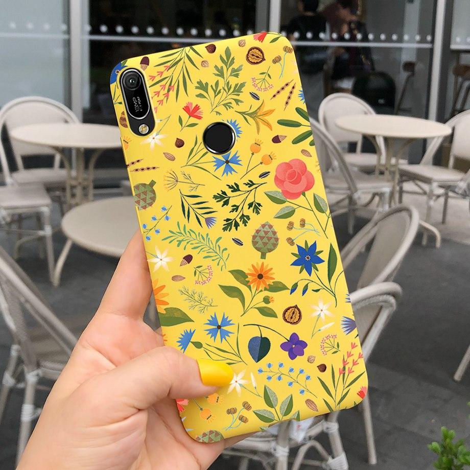 Huawei Y6 2019 Case Huawei Y6s Y6 Prime 2019 Silicone TPU Cover Soft Phone Case For HuaweiY6 2019 MRD-LX1F Y 6  Y6Prime Fundas