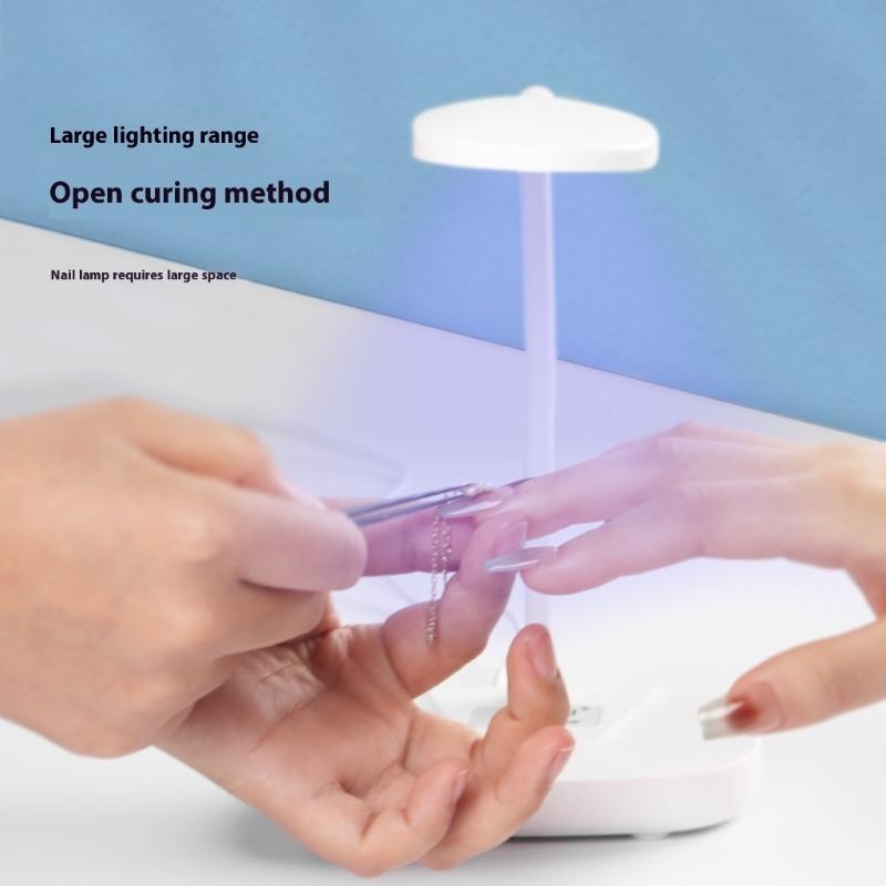 Quick Drying 12W Corded Nail Dryer Lamp Easy Use ABS Plastic Lightweight Safe For Beginners And Professionals Use