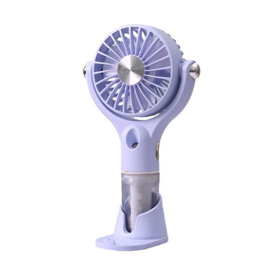 Mini Mist Spray Handheld Fan 100 Speeds Adjustable Portable Summer Misting Cooling Fan USB Rechargeable Travel Outdoor Personal Fan