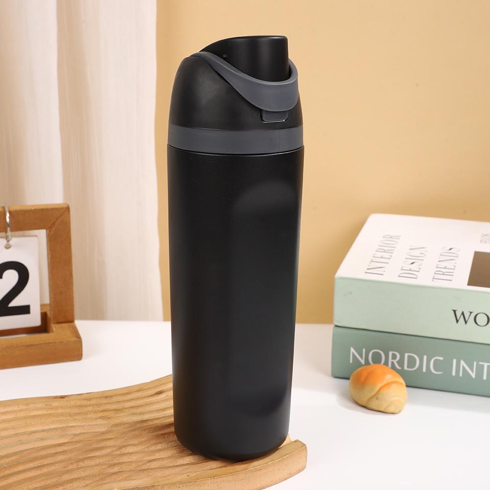 316 Stainless Steel Insulated Sports Water Cup with Handle - Customizable Logo