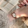 Orologio Ovale Bracciale da Donna Cinturino in Acciaio Celebrità di Internet Quadrante Piccolo Delicato Quarzo Orologio da Donna