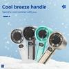 Handheld Mini Fan, Powerful 400mAh Wind Speed, Convenient USB Charging, Suitable for Travel, Outdoor Activities, and Summer