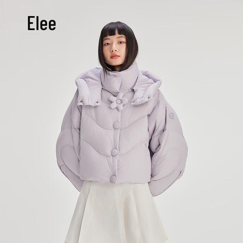Allely Sweet Detachable Hooded Short Down Jacket
