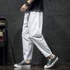 Pantaloni Casual de Vară Mărimi Mari Bărbat Pantaloni Cropped Japonezi Trendy Pantaloni Largi Bărbați 5xl