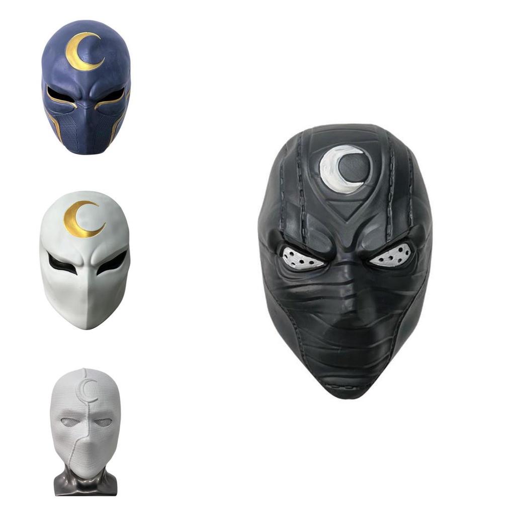 Maschera Cosplay Cavaliere Luna Eroe Marvel Costume Anime Scudo Facciale Regali Halloween