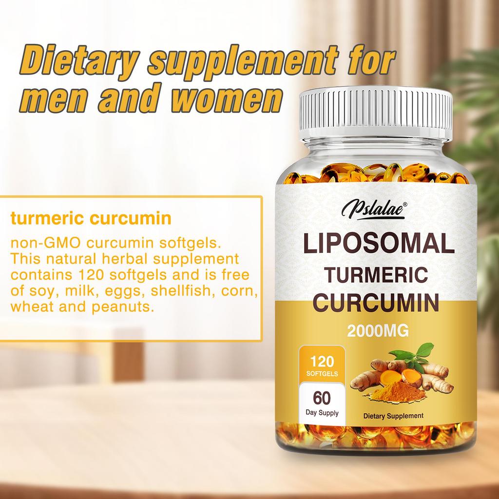 Pslalae Liposome Curcumin Softgels - Joint Health