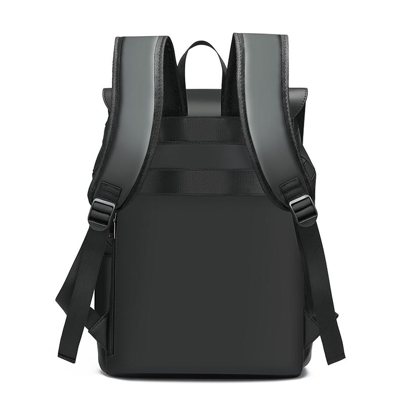 Trendy and Fashionable Backpack with Simple and Versatile Membrane, Waterproof and Casual Backpack for Men's Business Commuting Computer Bag