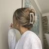 10,5 cm Grande Pinza per Capelli Geometrica Opaca Fermaglio per Capelli da Donna Accessorio per Capelli Fermagli Pinze a Granchio Moda Coreana Ornamento Accessori per Capelli