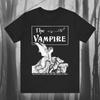 Vampire, Female Vampire Tee, Retro Horror Art Tee, Gothic Tee, Dark Gothic Fashion, Dracula Tee, Camilla, Vampire Neutral Tee