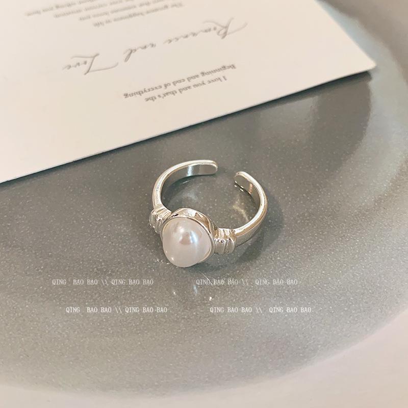 Korean-Style Niche Design Women's Adjustable Index Finger Ring: Chic, Versatile, and High-End for a Cold, Distinctive Look