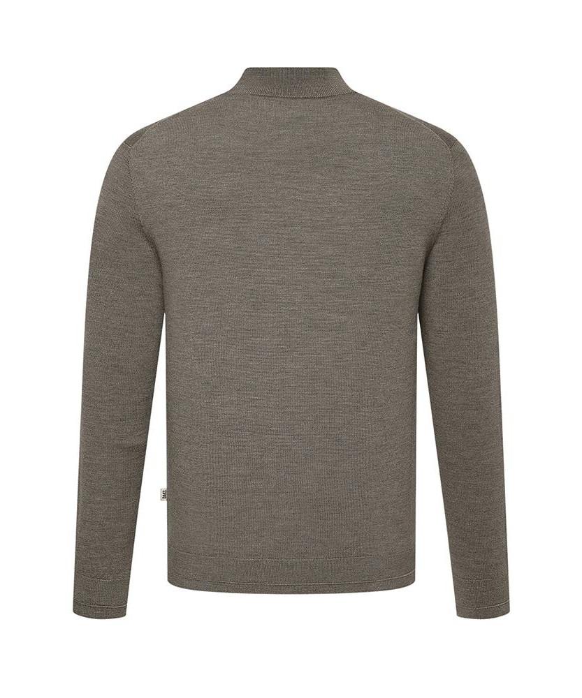 DAKS SHIRTS 100% Wool Turtleneck Knit Regular Fit Beige_Dlw3Swtn450I1