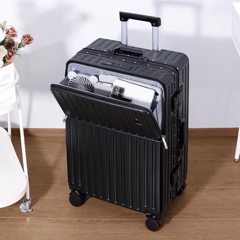 

2024 Прочный и Модный Чемодан на Колесах с Кодовым Замком для Мужчин, Женщин и Студентов 26-inch Check-In: Ideal for 7-10 Day Trips