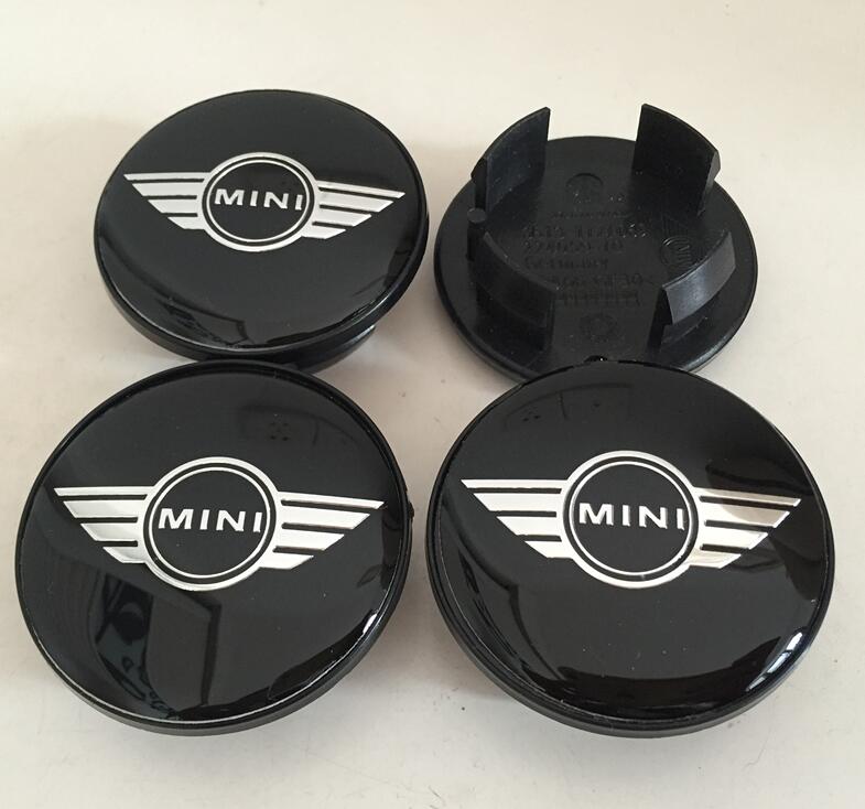 4pcs 54mm 56mm forMINI Car Emblem Wheel Hub Center Cap Badge Covers Sticker Decal Styling Accessories