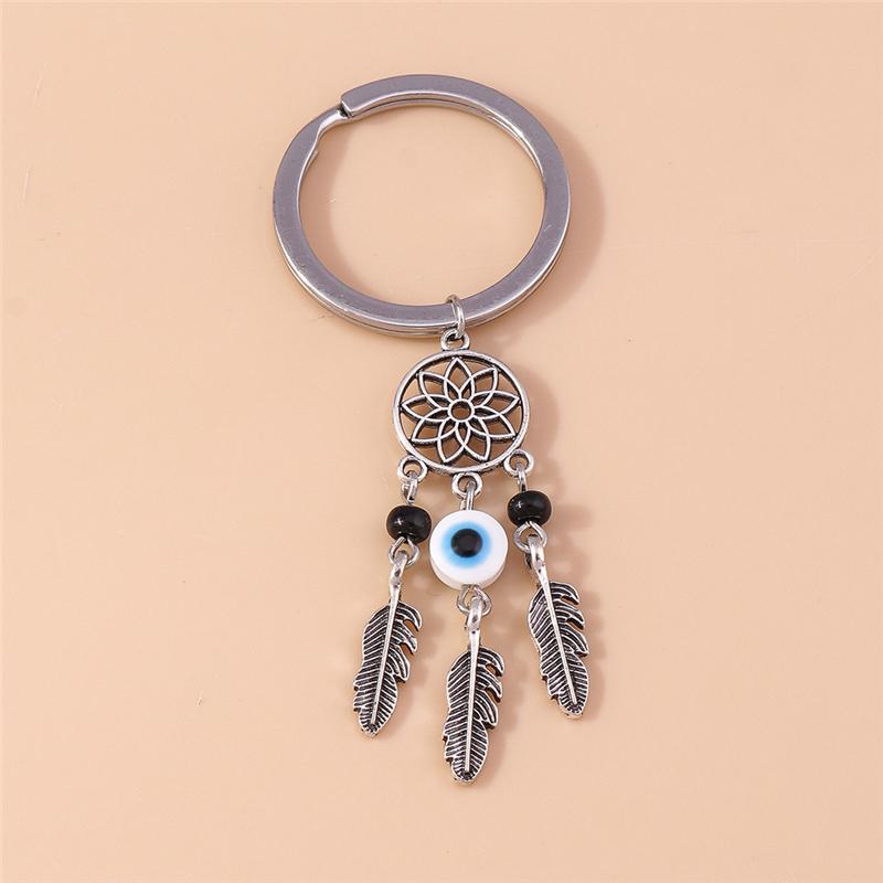 Retro Alloy Sun Moon Keychain Metal Star Keyring Pendants for Car key Holder Handbag Decor Jewelry Gifts Accessories