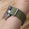 Premium Ribbed Nylon Watch Band 18mm 20mm 22mm for Omega Comfortable Watch Straps Loop Military Washable Blet for Men Watchbands