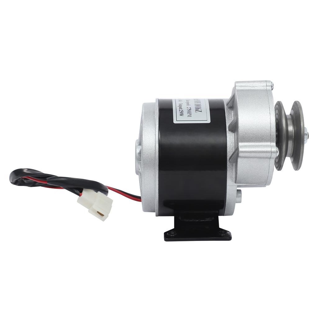 Getriebemotor, 24V 250W Elektrisches Dreirad Gleichstrom-Getriebebürstenmotor 2750 U/min Hohes Drehmoment Getriebeuntersetzungs-Elektromotor