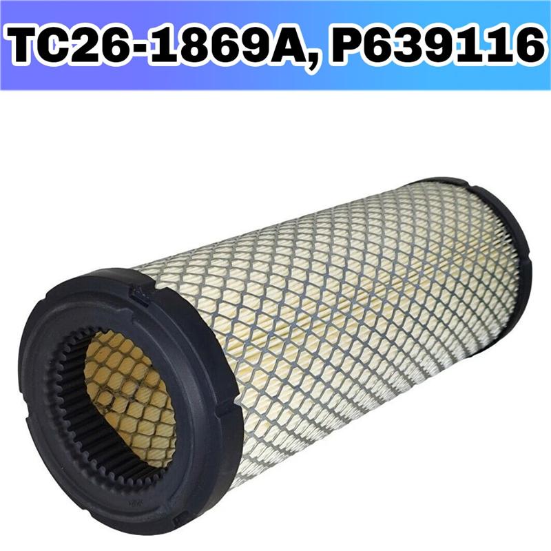 For Kioti Air Filter Replacement Parts- TC26-1869A, P639116, E7230-11081 Fits Models:CK3510H, CK3510SEB, CK3510HSEB, CK3510CHSEB
