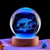 Laser Engraved Sea Turtle Crystal Ball Night Light - Perfect Birthday Gift for Friends or Classmates