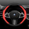 Leather Car Steering Wheel Cover for BMW G60 X1 U11 X5 G05 X2 G20 Ix1 X6 X2 U10 X3 G45 I4 2023 2024 2025 2026 Accessories
