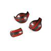 For Ford Mustang 2015 to 2020 Real Dry Carbon Fiber Car Gear Shift Knob Head Trim Cover Car Interior Protective Accessories