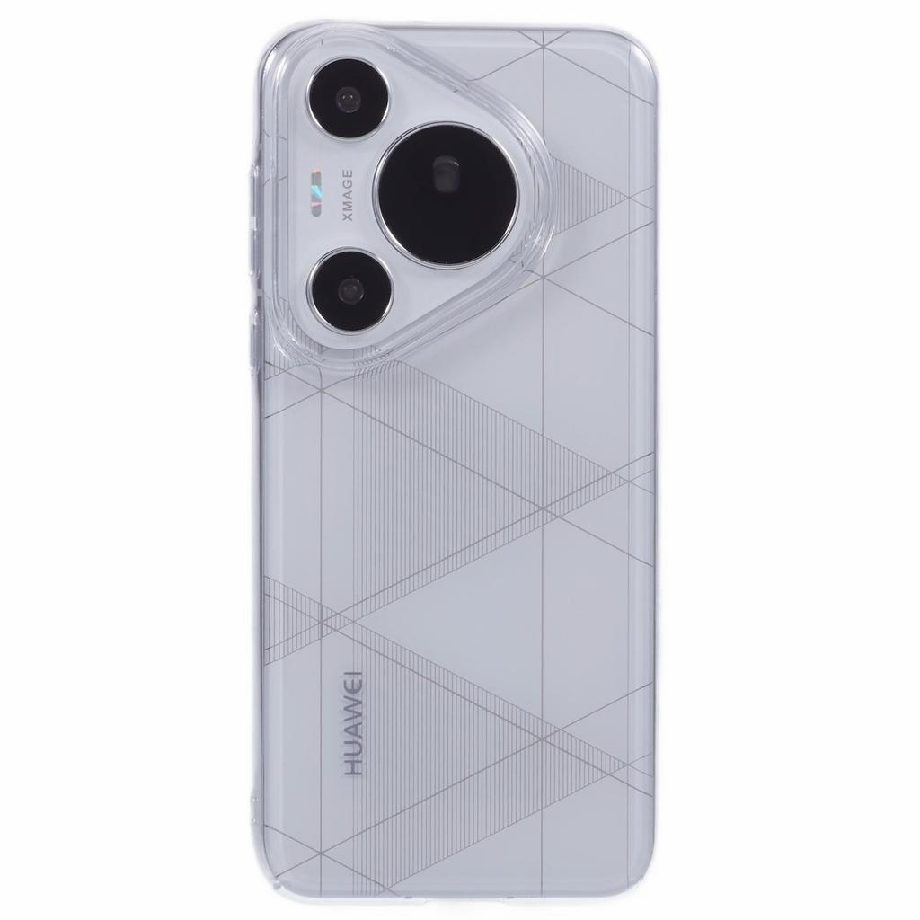 For Huawei Pura 70 Clear Case Scratch-Resistant PC Phone Cover